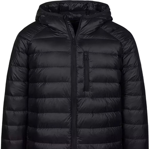 Veste en duvet compressible pour hommes Veste légère à capuche Veste d'hiver à vendre - Product Image 1