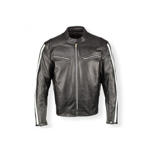 Veste en cuir de haute qualité pour hommes, Design à la mode, veste en cuir de moto pour hommes - Product Image 5
