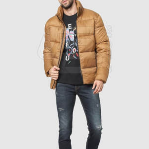 แจ็คเก็ตพัฟเฟอร์ผู้ชายดีไซน์ใหม่ปี 2026 ขายส่งราคาพิเศษ เสื้อโค้ทบุหนานุ่มแบบกำหนดเอง เสื้อแจ็คเก็ตฤดูหนาวผ้าโพลีเอสเตอร์หนาและอบอุ่น - Product Image 6