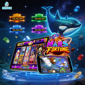 Crédits de distributeur de jeux Golden Dragon Mars Fortune Fish pour les lieux de divertissement - Product Image 1
