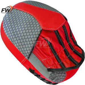 Guantes y almohadillas de cuero para entrenamiento de boxeo, diseño nuevo, logotipo personalizado impreso, venta al por mayor de fábrica, duraderos y transpirables - Product Image 2