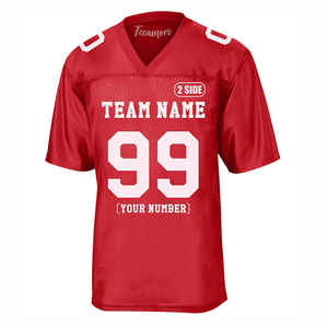 Camiseta de fútbol americano con sublimación personalizada de alta calidad, ropa de uniforme de fútbol americano personalizada más nueva para adultos - Product Image 3