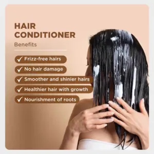 Après-shampoing à la citronnelle en vrac, marque privée OEM, avec huile de patchouli, soin capillaire, traitement capillaire, après-shampoing biologique pour la vente en gros - Product Image 3