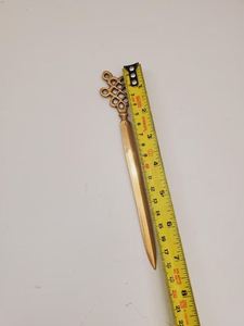 Ouvre-lettres en laiton fabriqué à la main en laiton AK fini polonais au meilleur prix pour décor de bibliothèque/décor de bureau - Product Image 5