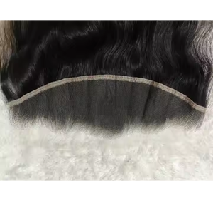 Peluca frontal de encaje recto HD con frente de encaje completo y espacio de separación natural Ideal para un estilo personalizado y un uso duradero - Product Image 2