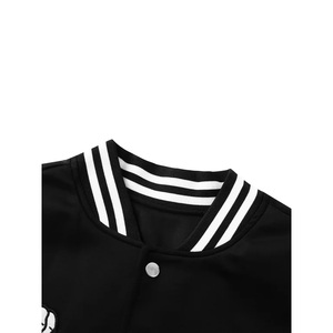 2025 nueva chaqueta universitaria de temporada de invierno al aire libre de alta calidad para hombres, ropa de calle de manga de cuero de retazos, chaqueta de béisbol para hombres - Product Image 4