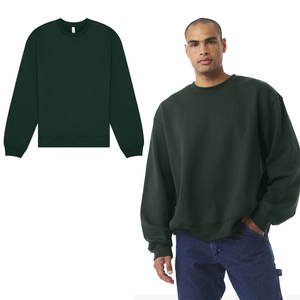 ELLA + CANVAS Unisex 10 Oz. Sudadera de Invierno con Cuello Redondo, Estampado Forestal, 100% Algodón Felpa - Product Image 1