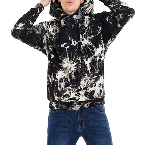 Meilleures ventes Sweats à capuche de haute qualité personnalisés par sublimation Sweat à capuche en polyester polaire tie-dye - Product Image 1