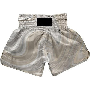 Unisex High Quality Custom Made Cotton Breathable Muay Thai <b>Shorts</b> Solid Color Adult Martial Arts Equipment Wholesale - Product Image 6