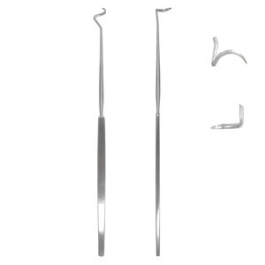 Venta caliente Dupuy Weiss aguja de amígdalas izquierda 22cm instrumentos quirúrgicos de amígdalas de acero inoxidable para cirugía ENT por Surgicon - Product Image 1