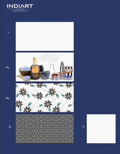 300x600 carreaux muraux pour cuisine et spa, finition brillante et carreaux muraux en céramique de bonne qualité provenant de l'inde - Product Image 6