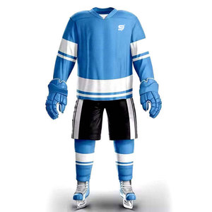 Uniforme de Hockey sobre Hielo Deportivo Cómodo con Tela de Poliéster Transpirable y Elástica para Entrenamientos - Product Image 1