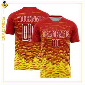 Chemise de football personnalisée de l'industrie SAMAVIA maillot de football respirant à séchage rapide maillot de football maillot de football - Product Image 5