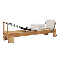 Machine de Pilates ProCircle PCH88-X en chêne - Équipement de gym durable et écologique en chêne et cuir PU pour usage domestique et studio de Pilates - Garantie 3 ans