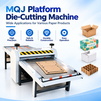 Machine de pliage et de découpe semi-automatique pour carton ondulé lourd, plateforme MQJ haute performance