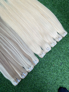 Extensions de cheveux vietnamiens couleur piano vente en gros Style de surbrillance 100 pour cent de cheveux humains Texture soyeuse douce - Product Image 5