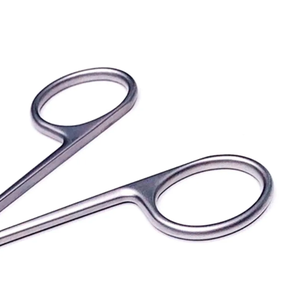 Ongles à cuticules en acier inoxydable, sourcils, cils, nez, épilateur, outil de manucure, ciseaux de pédicure incurvés par ANAAIF - Product Image 5