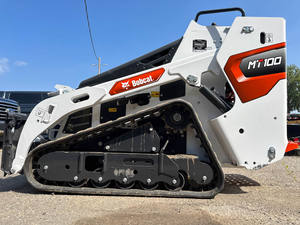 Mini-chargeuse compacte électrique MT100 avec moteur FPT, pompe, capacité de 1000 kg, chenilles de 1410 kg, type chargeuse sur pneus, boîte de vitesses de type rétrocaveuse, haute efficacité - Product Image 5