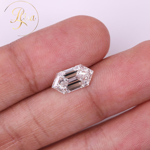 Diamant de laboratoire cultivé en laboratoire, taille hexagonale, certifié IGI, pierre lâche personnalisée 0,5~5 carats, diamant de laboratoire CVD HPHT pour la fabrication de bijoux fins - Product Image 2
