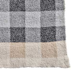 Manta de Sofá Acogedora de Punto con Diseño de Cuadros Vichy, Hecha de Poliéster Reciclado Ecológico, Suave para la Cama, Decoración del Hogar - Product Image 3