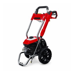 Hidrolavadora Eléctrica de Alta Presión de 15 MPa, Máquina de Limpieza con Agua Fría, Roja, con Ruedas, para Uso Comercial - Product Image 5