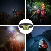 Luz LED blanca y roja con Sensor de movimiento, 160 lúmenes