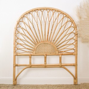 Lassic-cabecero de cama de ratán natural, paneles apoyados en pared de mediados de siglo para camas queen y King - Product Image 5