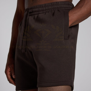 Pantalones Cortos Deportivos de Algodón Personalizados para Hombre, Casuales, de Alta Calidad, 100% Algodón Felpa, Estilo Urbano, Cómodos, con Cintura Elástica - Product Image 5