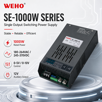 Fuente de Alimentación Ajustable de Alta Potencia Weihao 1000w 1200w 1500w 2000w 3000w 4000w 5000w SMPS 12V 24V 36V 48V 60V 72V 96V 110V 220V PFC DC