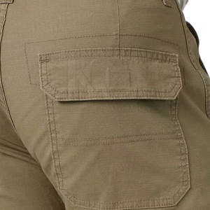 Pantalon cargo décontracté pour homme Daily Comfort, 100% coton, tissu léger avec poches, conçu pour la mode urbaine et les activités de plein air - Product Image 5