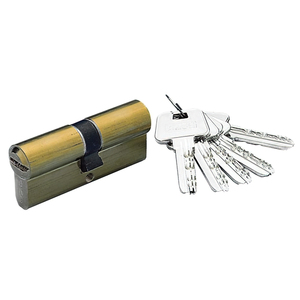 กระบอกสูบ Yale Seguridad Hs-7 30x30/r15,0 ชุบทองเหลือง - Product Image 1