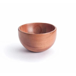 WHOLESALE ANTIQUE NATURAL SALAD WOODEN <b>BOWL</b> MULTI COLOR <b>BAMBOO</b> BABY <b>BOWL</b> BEST for HOTELS RESTAURANTS RESORTS - Product Image 5