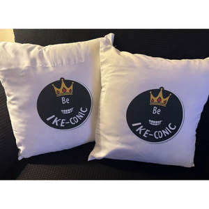 Cojines Decorativos Cuadrados con Diseño Floral Moderno y Corazón, con Logotipo Distintivo, Lavables, para Cama, Asiento, Hogar, Auto, Sofá, Navidad - Product Image 1