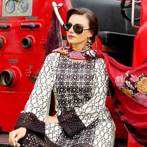 ชุดสูทผ้าฝ้ายปักลายกึ่งสำเร็จรูป Tawakkal Fashion Expedition - 4130 - Product Image 1
