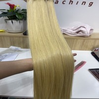 Cheveux humains vierges vietnamiens non traités, cuticules alignées, longueur 8"-30", marque HAVINA HAIR