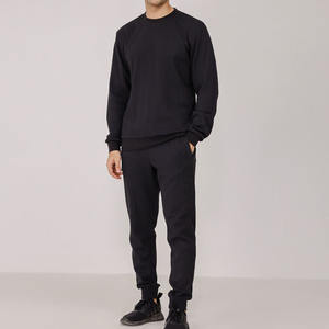 Conjunto Deportivo de Invierno para Hombre, Liso, sin Estampado, al por Mayor, Ropa Deportiva Personalizada, Chándal 2 en 1 - Product Image 1