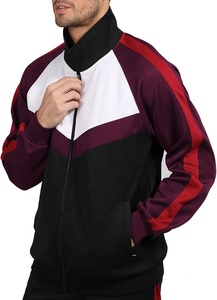 Ensemble de survêtements pour hommes, 2 pièces, survêtements de sport à fermeture éclair intégrale, jogging, style streetwear, ensembles de survêtements pour hommes - Product Image 2