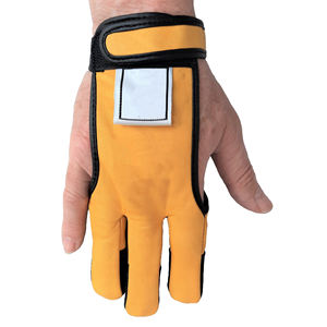 Meilleurs gants de tir à l'arc en cuir Protecteur de doigt Arrow Bow Tir à l'arc Équipement de protection Accessoires Gants - Product Image 4