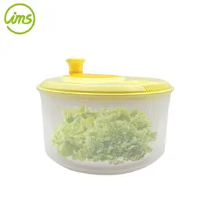 Vegetable And Salad Spinner With Secure Lid Lock Rotary Handle Salad Spinners With Bowl