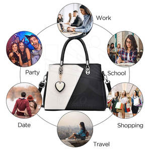 Nouveau design Sac en cuir tendance de couleur unie pour femmes Sac en cuir tendance de haute qualité pour femmes adultes - Product Image 5