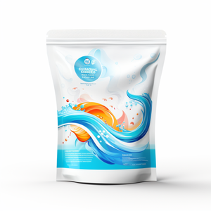 Paquet de détergent blanc mat Pochette debout Emballage Sac à fermeture éclair Doypack Mylar Sacs de protection pour enfants - Product Image 3