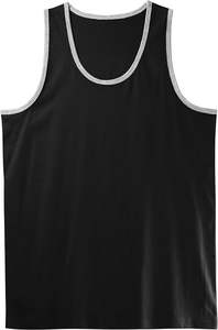 2026 Style Summer Cotton <b>Men</b> Gym Workout Tank Tops <b>singlet</b> gym sleeveless undershirt stringer with Custom Brand Logo Design Tags - Product Image 3