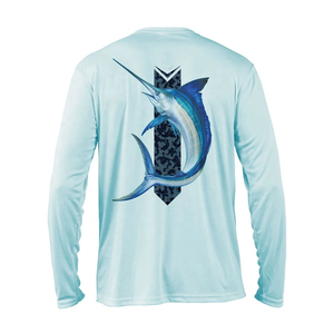 Camiseta de Pesca Personalizada de Alta Calidad, Transpirable, con Protección UV, Secado Rápido, Ligera, UPF 50+, Anti-UV, Deportiva para Pescadores - Product Image 2