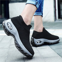 Chaussures de sport de luxe pour hommes, à enfiler, avec coussin d'air, pour la course à pied et la marche, respirantes, légères, durables, pour le confort, printemps-hiver