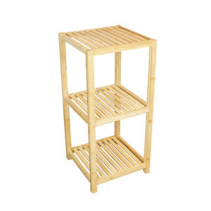 Muebles de Baño de Madera Maciza DreamCraft con Diseño de Bambú, Unidad de Almacenamiento con Estantes, de Vietnam - Product Image 6