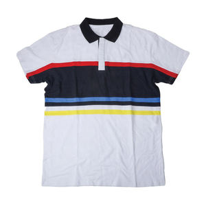 Polo en coton 100 % de haute qualité fabriqué au Pakistan pour hommes, avec logo personnalisé, motif uni, style décontracté, en vente en ligne - Product Image 1