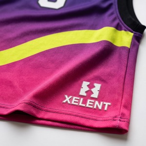 Maillot de basketball personnalisé sublimé, dégradé, débardeur, tenue d'équipe, vente en gros OEM - Product Image 4
