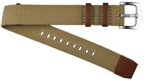 Correa Deportiva Unisex para Reloj Inteligente B12 Beige de 20 mm, Resistente al Agua, de Nailon Suave, Cómoda, Ajustable, Transpirable y Ligera, de Acero Inoxidable - Product Image 6