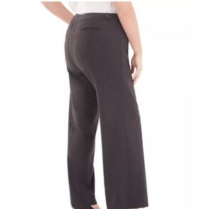 Pantaloni Eleganti da Donna Calvin Klein Taglie Forti 20W, Modello Highline a Gamba Dritta in Grigio Scuro, Stile Ufficio - Product Image 3