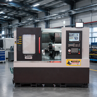 Centre d'usinage CNC à double broche avec usinage de précision concentrique pour usinage complet à une seule fixation des pièces inversées